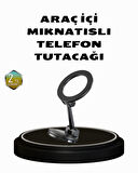 360° Dönebilen Katlanır Manyetik Araç Telefon Tutucu – MagSafe Uyumlu Kompakt 