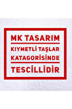 MK TASARIM GERÇEK PEMBE KUVARS TAŞI BİLEKLİK MKT49003
