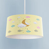 MEKTA HOME BEBEK VE ÇOCUK ODASI Gökyüzü Desenli Avize