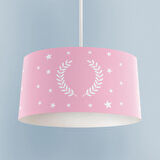 MEKTA HOME BEBEK VE ÇOCUK ODASI Çelenk ve Yıldız Desenli Çerçeveli Avize