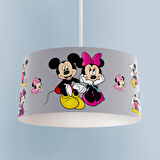 MEKTA HOME BEBEK VE ÇOCUK ODASI Mickey ve Minnie Mause Desenli Seksekli Avize 