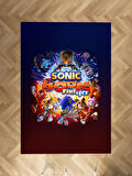 MEKTA HOME BEBEK VE ÇOCUK ODASI Sonic Boom Desenli Halı