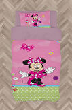 MEKTA HOME BEBEK VE ÇOCUK ODASI Minnie Maus Desenli Nevresim Takımı