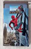 MEKTA HOME BEBEK VE ÇOCUK ODASI Spider-Man Desenli Yatak Örtüsü