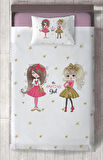 MEKTA HOME BEBEK VE ÇOCUK ODASI The Amazing Girl Desenli Yatak Örtüsü