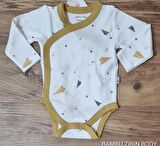 Anka %100 organik bambu erkek bebek kruveze body