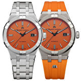 Maurice Lacroix ML-AI6008SS00F530-E Erkek Kol Saati ve Yedek Kordon