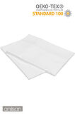 2'li Beyaz Yastık Kılıfı – 50x70 Cm, %100 Pamuk, Yumuşak Ve Dayanıklı Yastık Kılıfı