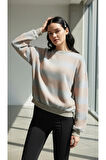 GRUNGE ESKİTME YIKAMALI RAHAT KESİM SWEATSHIRT