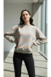 GRUNGE ESKİTME YIKAMALI RAHAT KESİM SWEATSHIRT
