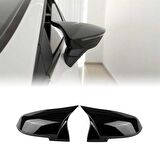 Seat Leon 2.5 Batman Yarasa Ayna Kapağı Piano Black  2009-2012