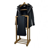 Melada Mobilya Gürgen İkili Dilsiz Uşak Ceviz