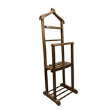 Melada Mobilya Gürgen İkili Dilsiz Uşak Ceviz Cilalı Sehpalı