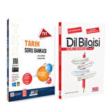 Hız ve Renk TYT Tarih ve AKM Dil Bilgisi Soru Bankası Seti 2 Kitap