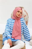 Bambu Kraş Şal Pembe