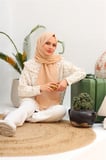 Bambu Kraş Şal Taba