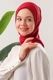 Tesettür Penye Şal Bordo