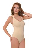 Kadın Ten Çıtçıtlı Body Korse MOMSLAB 2979
