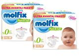 Molfix Pure&Soft Bebek Bezi 3 Beden Ultra Fırsat Paketi 98X2'li