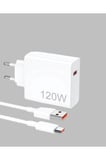 120W Süper Hızlı Şarj Kablosu 1.2 Metre Yüksek Hızlı Veri Aktarım Destekli