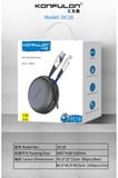 Konfulon DC18 Type-C Kablo 1M 5A - Kırmızı