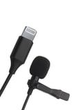 Newface Lightning 2 Metre Double Mikrofon - Siyah