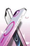Newface Apple iPhone 16E Glossy Magsafe Kapak - Mavi