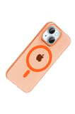 Joko Apple iPhone 15 PC Blank Magsafe Kapak - Turuncu