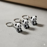 Anahtarlık- Panda 3'lü Set