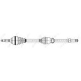 Magnetti Marelli 359002500930 Aks Komple Sağ 14 16V-15 K9K-K4J Megane II-15 K9K Kangoo III (5Vites) (23 Diş) 391001510R
