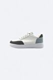 Mingle Gri Kadın Spor Ayakkabı Günlük Sneaker