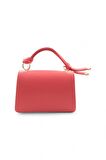 Pouch Kırmızı Zarf Model 2 Bölmeli El Çantası