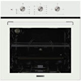 Kumtel Beyaz Cam Ankastre Fırın B66-S2 MT