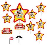 Mickey Mouse Clubhouse Doğum Günü Konuşma Balonu 12 Adet
