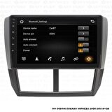 Araç Multimedya Subaru İmpreza Android 12 Carplay 4Gb Ram + 64Gb Hdd Navigasyon Ekran MYW