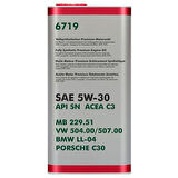FF6719-5ME FANFARO VW-AUDI-SKODA API SN ACEA C3 5W-30 (METAL) 5 L