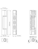 Pvc Kapı Menteşesi Pimapen 100mm Altınmeşe (Plastik Değildir)