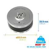 T-Motor MN605-S 170KV Brushless Fırçasız Brushless Fırçasız UAV Motor Multikopter Multi-rotor Quadcopter Hexacopter Drone Motoru