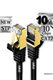 MN6 M109F Cat7 Kablo/10 METRE/10GBPS-2000MHZ-24 Awg-S/STP-Cat7 Ethernet Kablosu