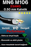 M106 80 Metre Internet Kablosu/utp 0.50mm Cat6 Iki Kat Korumalı/iç Dış Mekan/80 M Ethernet Kablosu