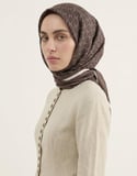 KARO MONOGRAM TWİLL EŞARP