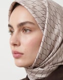 KARO MONOGRAM TWİLL EŞARP