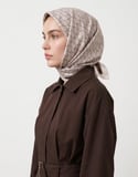 KARO MONOGRAM TWİLL EŞARP