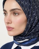 KARO MONOGRAM TWİLL EŞARP