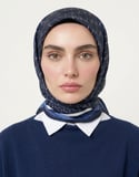 KARO MONOGRAM TWİLL EŞARP