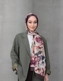 VİNTAGE KAHVE TWİLL ŞAL