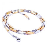 Moncuk Design Paslanmaz Erkek Çelik Kolye 335111P2D4