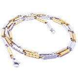 Moncuk Design Paslanmaz Erkek Çelik Kolye 335111P2D2