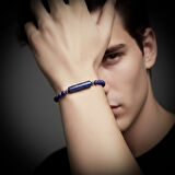 Moncuk Design Lapis Doğraltaş Çelik Halat Ve Çelik Klipsli Bileklik 33512B19D4