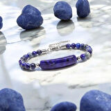 Moncuk Design Lapis Doğraltaş Çelik Halat Ve Çelik Klipsli Bileklik 33512B19D4